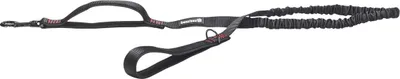Immagine prodotto di Guinzaglio per cani Beetzees Parinca Premium, elastico, nero, misure: 120 cm / 20 mm
