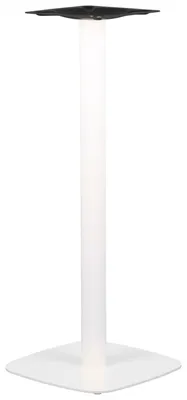 Immagine prodotto di Base per tavolo in metallo SH-3050-2/H, per ufficio, hotel, ristorante, dimensioni 44,5x44,5x110 cm, bianco