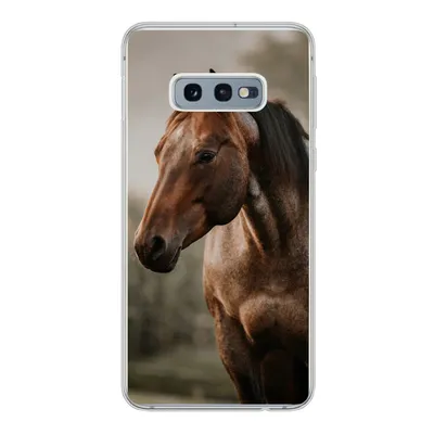 Produktbild von MuchoWow® Handyhülle Schutzhülle Hülle für Samsung Galaxy S10e Pferd - Licht - Wald Silikon Softcase Handy Hülle - Handy
