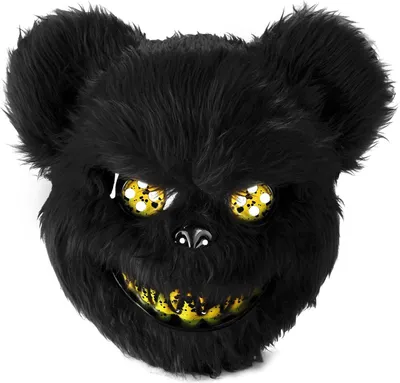 Produktbild von Gruseliges Halloween-Masker, Bärenmaske, Horrordämonenmaske für Erwachsene und Kinder, lustige Maske für Halloween, Karneval, Party, Kostüm, Cosplay, Maskerade, großes Bärenmasker