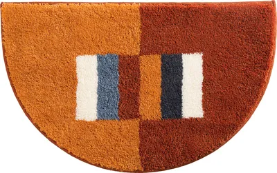 Produktbild von Erwin Müller Duschvorlage Korfu" halbrund terra 50x80 cm"
