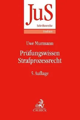 Produktbild von Prüfungswissen Strafprozessrecht