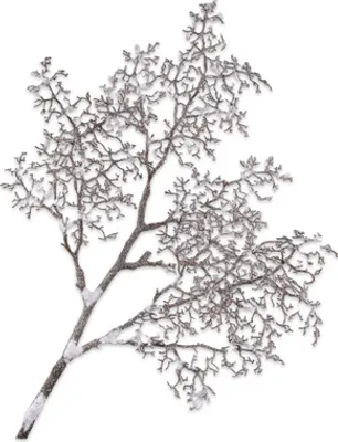 Produktbild von Silk-ka Kunstblume-Kunstzweig Holzzweig Schneebraun 99 cm