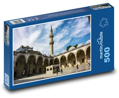 Obrázek produktu pro Puzzle 500 Mešita s Minaretem v Turecku - martinpuzzle