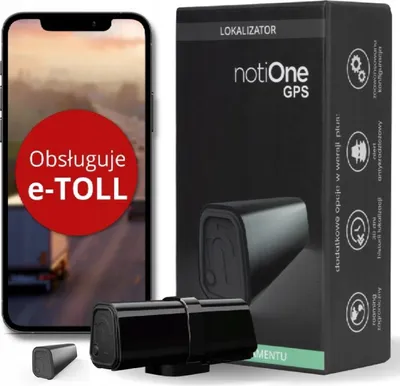 Produktbild von notiOne GPS PLUS Tracker e-TOLL: Wasserdicht & er App-Zugang