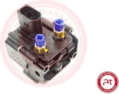 Produktbild von at autoteile germany Ventil Druckluftanlage at10936 für BMW 5 Touring (F11) 87mm 76mm 93mm 0,874kg