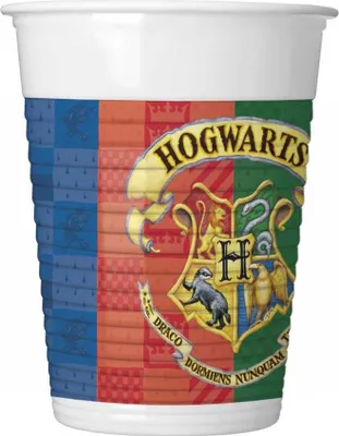 Image de Gobelets en plastique Harry Potter - 200ml 8 pcs.