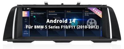 Image de Autoradio Android 14 - Écran tactile de 10,25 pouces - 4 Go de RAM, 64 Go de stockage - Bluetooth, USB, Wi-Fi