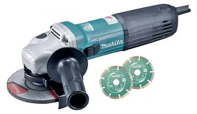 Image de Meuleuse MAKITA GA5040CJD  Ø125 mm 1400 W + 2 disques DIAMAK