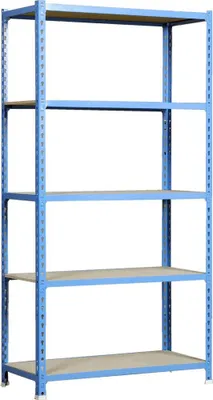 Produktbild von Simonrack Schwerlastregal MADERCLICK PLUS 5/500 448100025201055 blau 100,0 x 50,0 x 200,0 cm
