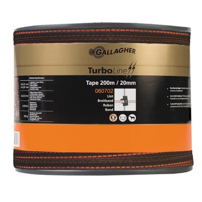 Obrázek produktu pro Gallagher Schriklint TurboLine (20 MM / Terra) - 200 metrů
