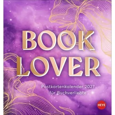 Produktbild von Book Lover Postkartenkalender 2027 - Postkarten für Buchverliebte