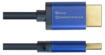 Image de Good Connections HDMI 2.1 Kabel SmartFLEX blau 1,5m