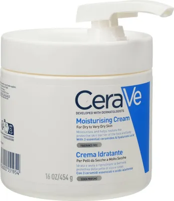 Produktbild von CeraVe Pflegende Creme Moisturising Cream Pump 454 g