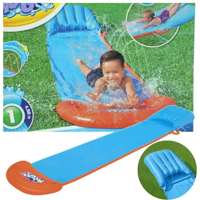 Produktbild von Bestway Wasserrutsche 448cm – Langer Wasserspaß für den Garten