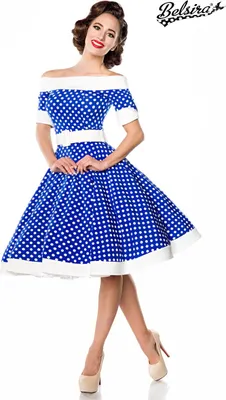 Produktbild von Belsira schulterfreies Swing-Kleid