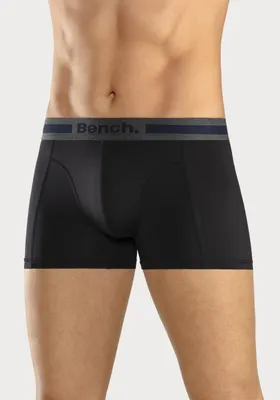 Produktbild von Bench Boxer Boxershorts für Herren 4 -teilig schwarz-anthrazit-meliert Größe L