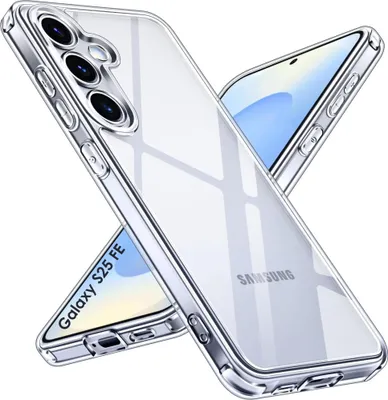 Produktbild von Hülle für Samsung Galaxy S25 FE - Transparent Handyhülle Kratzfest Schutzhülle Ultra Dünn Phonillico®