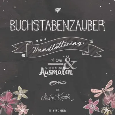 Obrázek produktu pro Buchstabenzauber - Handlettering: Zum Schreiben und Ausmalen