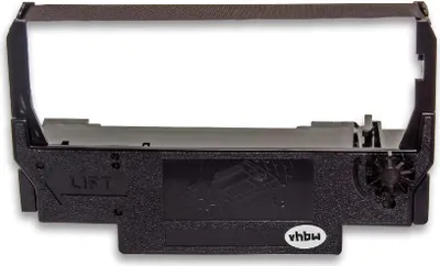 Produktbild von vhbw Farbband Schriftband kompatibel mit Schultes FD-2, FD-5 Nadeldrucker, Bondrucker - Schwarz