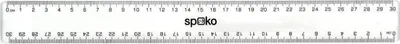 Obrázek produktu pro Spoko pravítko 30 cm - transparentní