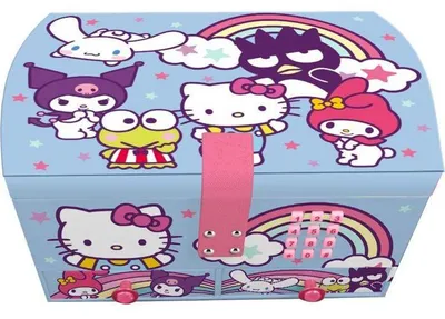 Obrázok produktu pre Šperkovnica  Licencia pre deti  Hello Kitty  S kódom  Od 5 rokov