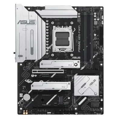Produktbild von ASUS Prime X870-P WIFI, AMD, Sockel AM5, AMD Ryzen 7000 Series, AMD Ryzen 8000 Series, AMD Ryzen 9000 Series, Sockel AM5, DDR5-SDRAM, 192 GB
