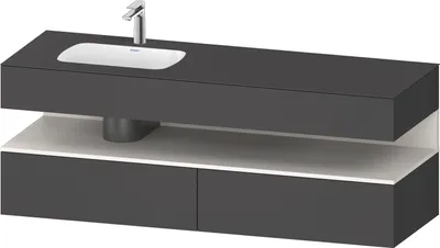 Produktbild von DURAVIT QA4795084490000 QTG EWT KWTU 1600 Wß Hgl. Be