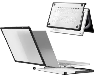 Produktbild von Schutzhülle für MacBook Pro 14" 2026-2021, Tech-Protect Velar, Transparent-Matt