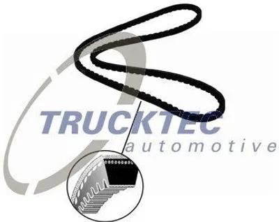 Produktbild von TRUCKTEC AUTOMOTIVE 04.19.061 Keilriemen 1825mm für VW Transporter IV Bus (70B, 70C, 7DB, 7DK, 70J, 70K, 7DC, 7DJ) GOLF II (19E, 1G1)