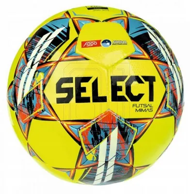 Produktbild von Select - "Futsal Mimas Fogo Ekstraklasa" Fußball PP4044 (Einheitsgröße) (Gelb/Schwarz)