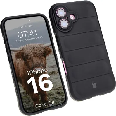 Produktbild von Bizon Case Tur Apple iPhone 16 schwarz