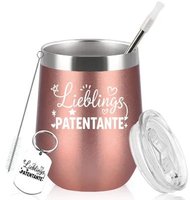 Zdjęcie produktu dla Kubek do kawy z pokrywką i słomką – 350 ml, idealny do użytku w domu i w podróży