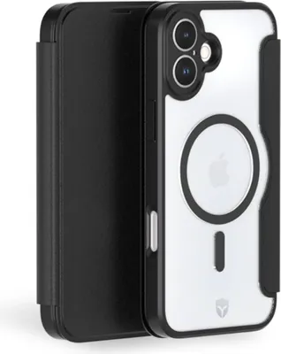 Produktbild von Force Case, Schutzetui für iPhone 16 Verstärkt MagSafe-kompatibel, Schwarz
