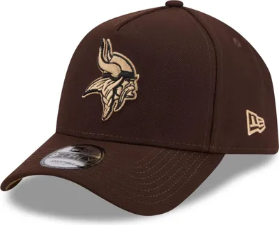 Produktbild von New Era 9Forty A-Frame Cap - Minnesota Vikings burnt wood