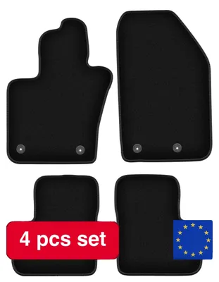 Obrázek produktu pro Podlahové rohože, design interiéru, snadná údržba, černá