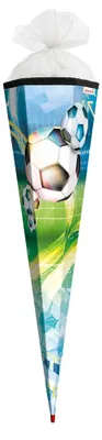 Produktbild von Roth Schultüte 100cm eckig Fußball