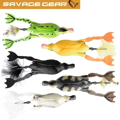 Produktbild von Savage Gear 3D Hollow Duckling Weedless Yellow 10 cm 40 g Angelköder