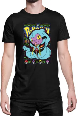 Obrázok produktu pre Mužské Tričko Japan Manga Anime Comics Pokemon 024, Man L / čierna