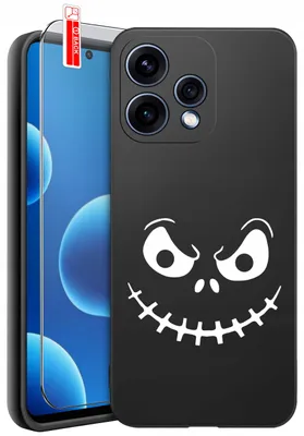 Image de Coque pour Oppo Reno15 5G – Motifs tête de mort, squelette et Halloween + verre 9H