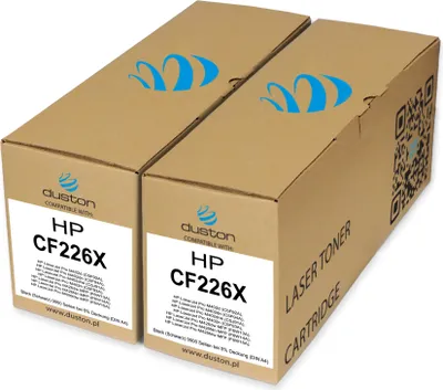 Obrázok produktu pre 2x CF226X, 26X tonerová tlačová kazeta čiernej farby kompatibilná s multifunkčným zariadením HP LaserJet Pro M402 M426