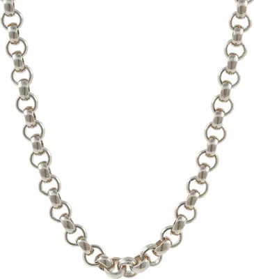 Produktbild von Silberkette Erbskette Länge 50cm - Breite 4,0mm - 925 Silber