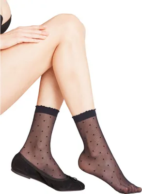 Produktbild von FALKE Dot 15 DEN Söckchen Damen marine 35-38