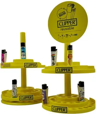 Produktbild von CLIPPER "Karussell" GELB, 4 stöckig (leer)