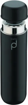 Obrázek produktu pro Nerezová termoska na pití, objem 0,3 l, dvouplášťová, pro uchování teplých a studených nápojů a potravin