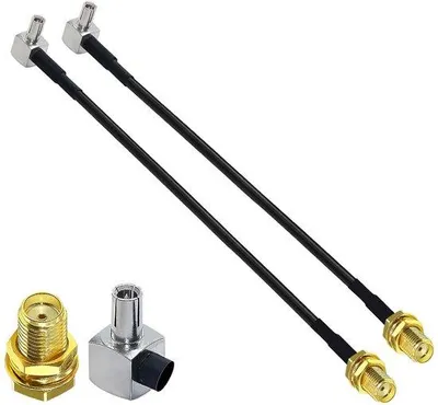 Image de Adaptateur court SMA TS9 avec rallonge de 15 cm pour antenne LTE