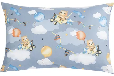 Zdjęcie produktu dla Poszewka bawełniana - 40x60 cm - szara