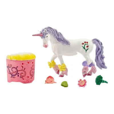 Produktbild von Schleich - Tierfiguren, Pflege- und Futterset Einhorn und Pegasus; 42173
