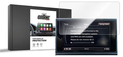 Produktbild von Keramische Autodisplayfolie für Audi A7 C7 MMI 8" (2012-2018), Grizz Protector
