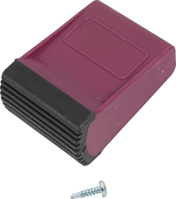 Produktbild von Traversenfußkappe 64 x 25 mm Krause 201201 Fußkappe für CORDA Sprossenleitern